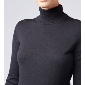 Hugo Boss roll-neck sweater in virgin wool